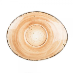 Блюдце Organica Sand 18,5*15 см к бульонной чашке арт.81223089 P.L. Proff Cuisine