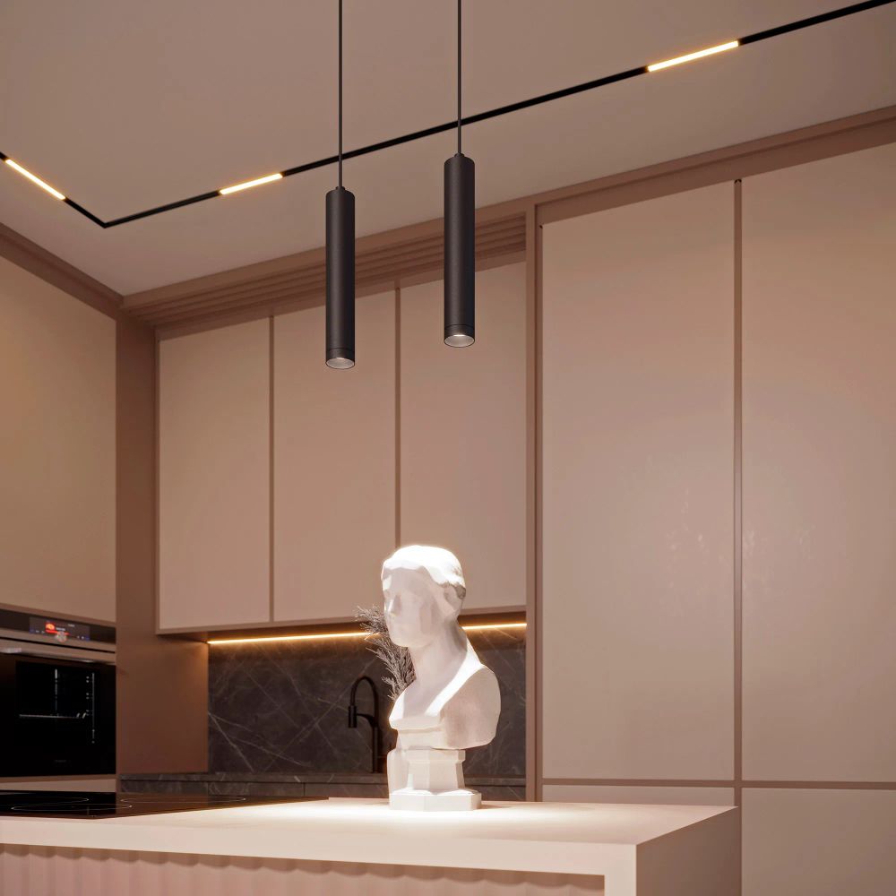 Светильник MAG-ORIENT-FLAT-L465-16W Warm3000 (BK, 80 deg, 48V, DALI) (Arlight, IP20 Металл, 5 лет) 033825