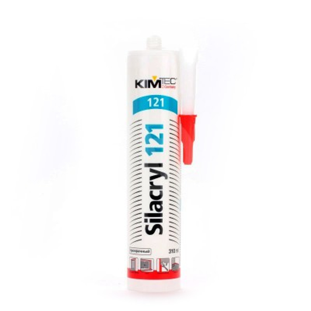KimTec silacryl 121 герметик силакрил белый