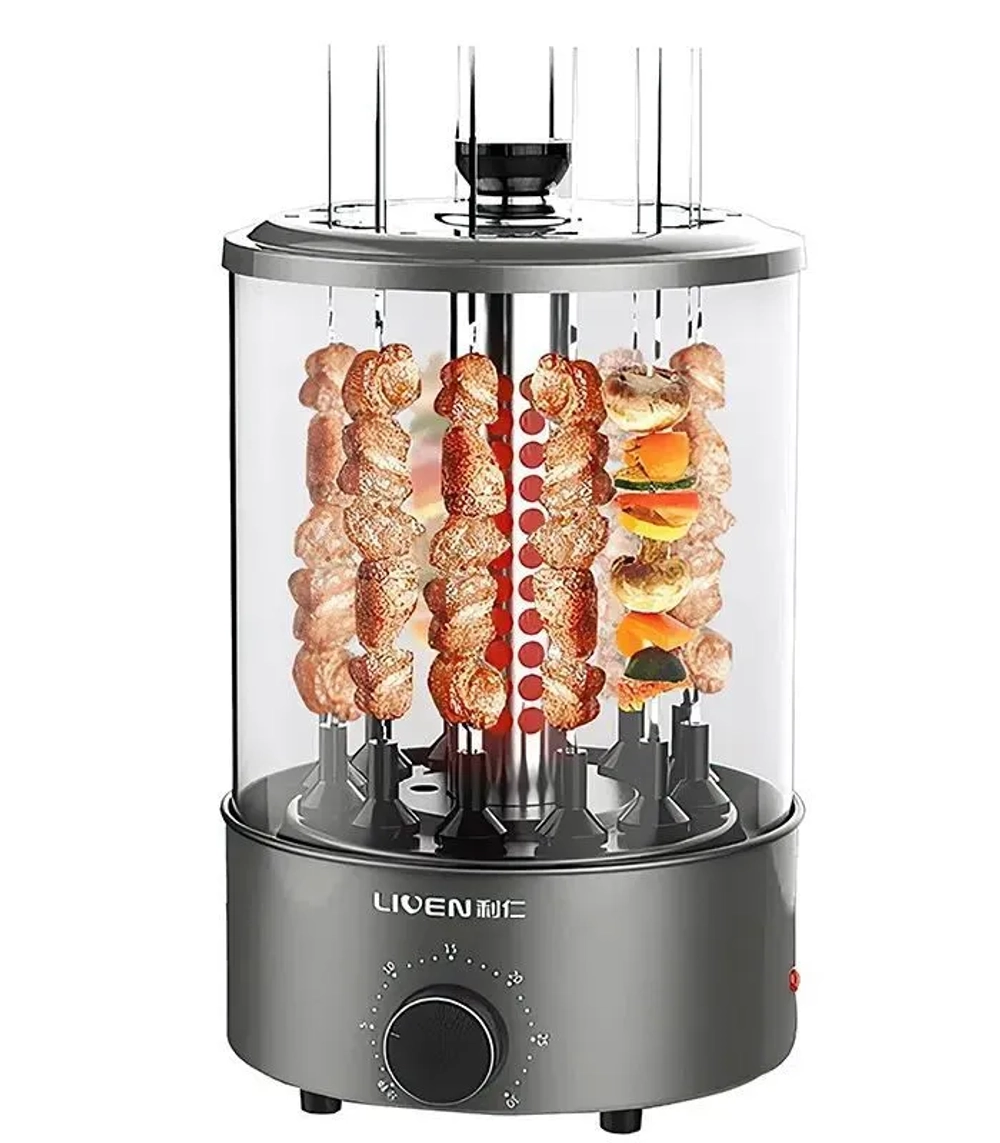 Электрошашлычница Xiaomi Liven Automatic Rotating Skewer Machine KL-J121