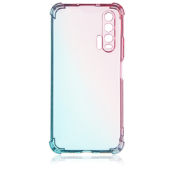 Чехол ROSCO для Honor 20 Pro оптом (арт. HW-H20P-HARD-TPU-PINK-BLUE)