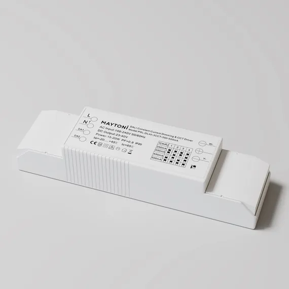 Источник питания DALI CCT(DT8) 15-20W IP20 Lighting control psl-dl40-3cct-350-500ma