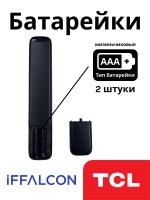 Пульт Huayu RC902V FMRJ (FMRD) с голосовой функцией и батарейками в комплекте для телевизора TCL, iFFALCON PDUHBT035