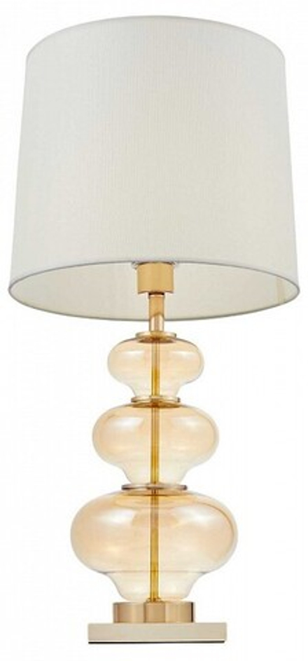 Настольная лампа декоративная LUMINA DECO Briston LDT 303 F.GD+WT