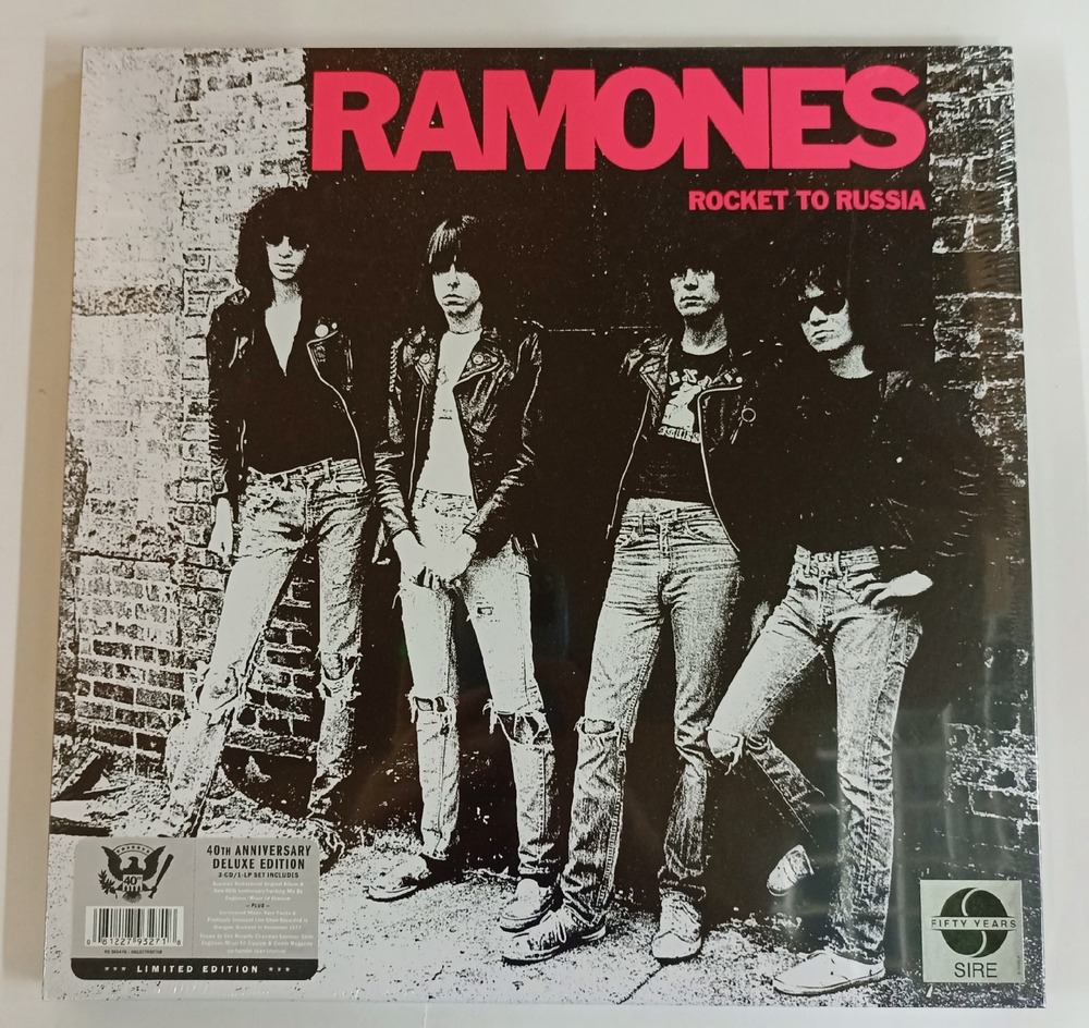 RAMONES ROCKET TO RUSSIA (40TH ANNIVERSARY)