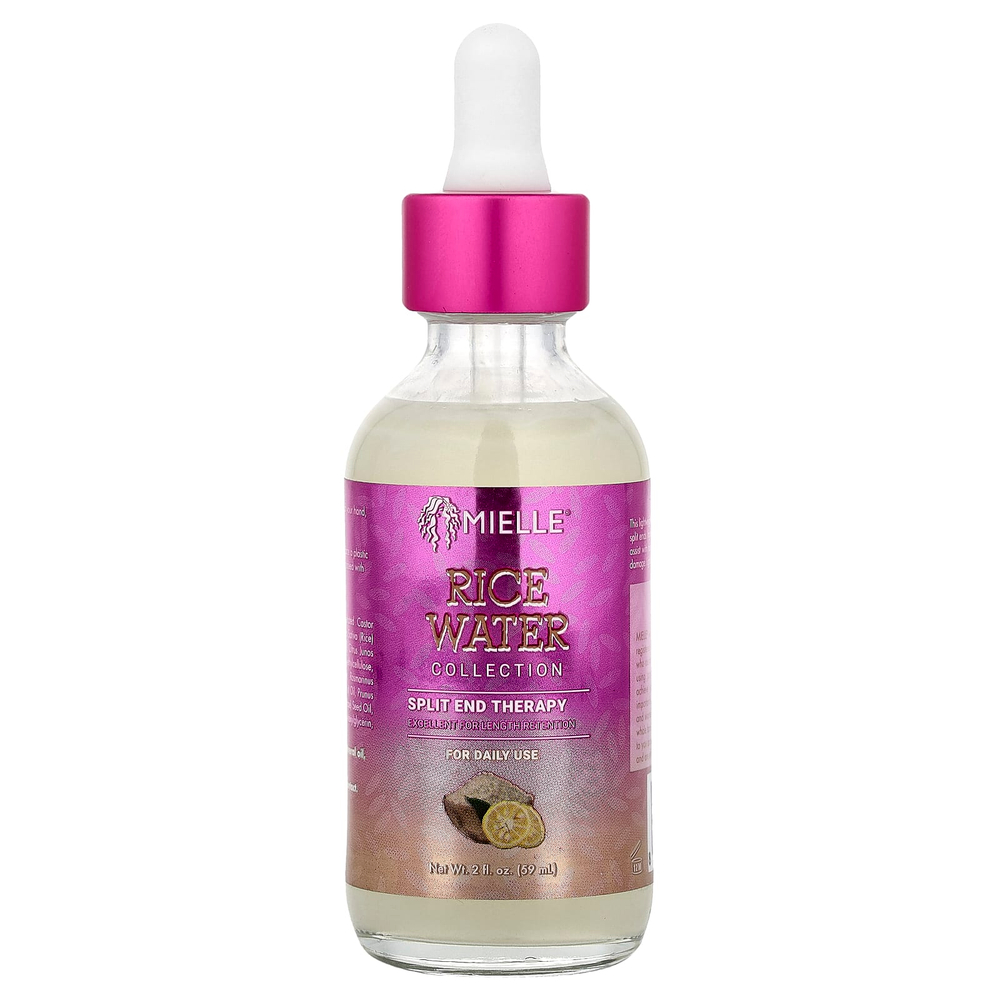 Mielle, Split End Therapy, рисовая вода, 59 мл (2 жидк. унц.)