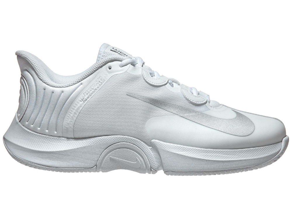 Женские Кроссовки теннисные Nike W Air Zoom GP Turbo - white/metallic silver