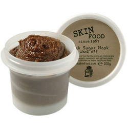 Skinfood Black Sugar Mask Wash Off маска-скраб с тростниковым сахаром