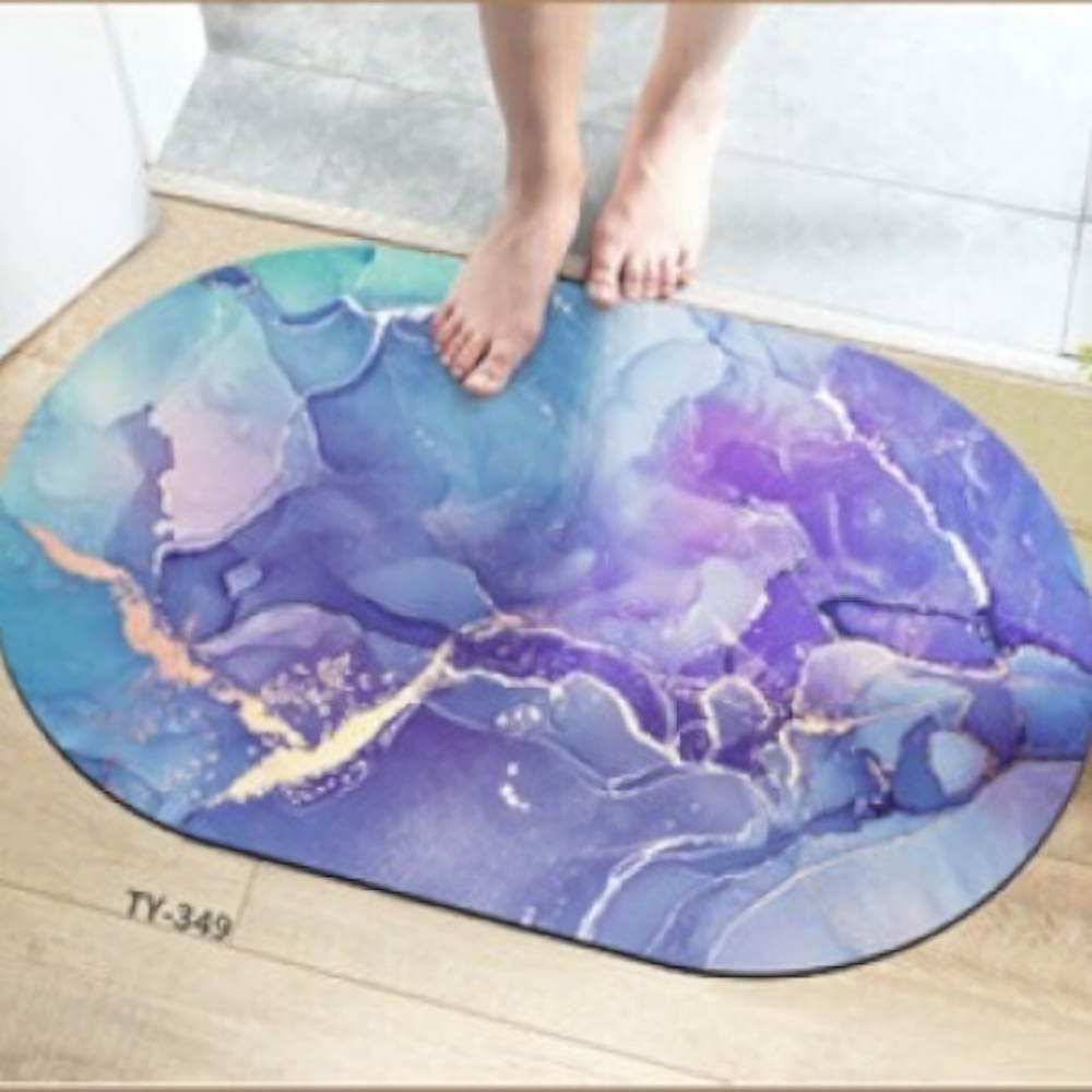 Коврик для ванной комнаты ZALEL 45х75 противоскользящее покрытие TY-349