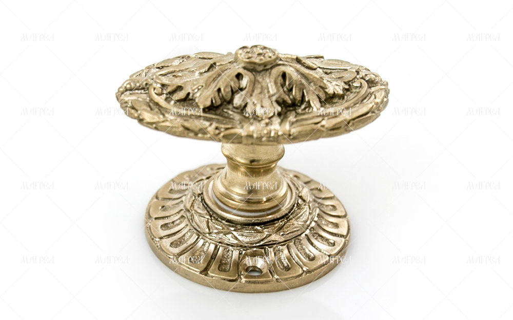 Каминная ручка красивая латунная