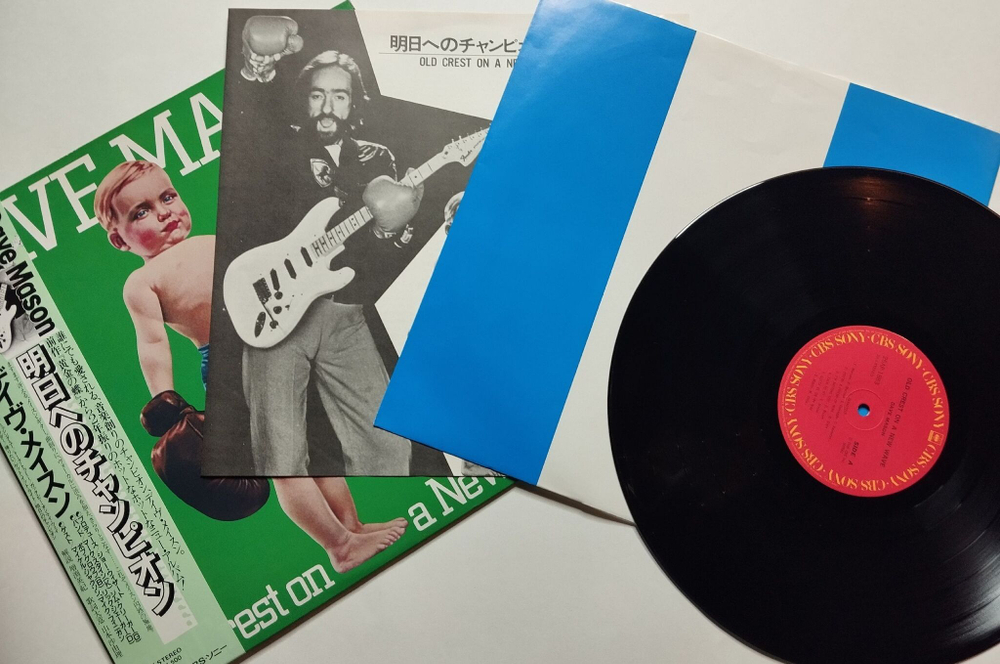 Винтажная виниловая пластинка LP Dave Mason Old Crest On A New Wave (Japan 1980) (Obi)