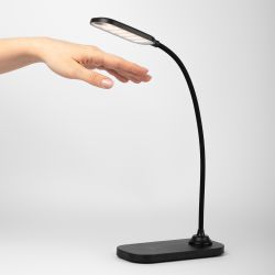 Настольный светильник ЭРА NLED-524-6W-BK светодиодный аккумуляторный черный