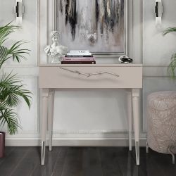 Консоль Арт Колор matte Стайл Сильвер Серый агат матовый