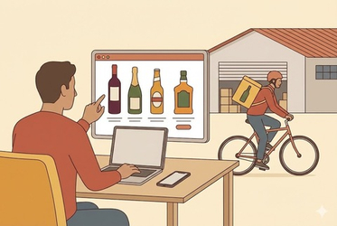 Эксперимент по онлайн-продаже алкоголя попал под фронт критики