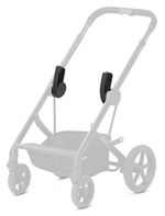Коляска Cybex Balios S Lux TPE 2025 Aton B2 i-Size Volcano Black 3 в 1 Seashell Beige