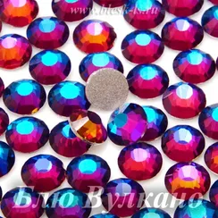 ЛС Стразы холодной фиксации, Блю Вулкано