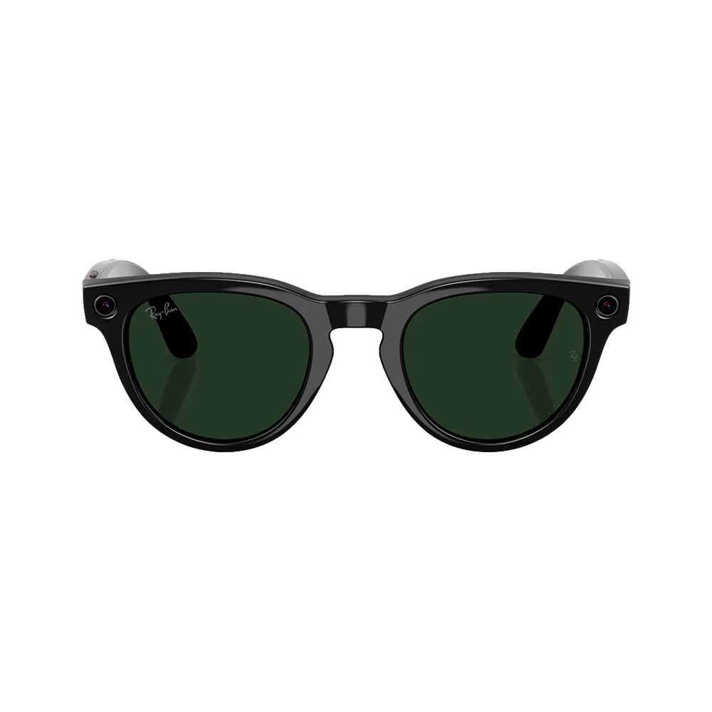 Умные очки Ray-Ban Headliner (Gen 2) Shiny Black / Transition Graphite Green, 150 - 50
