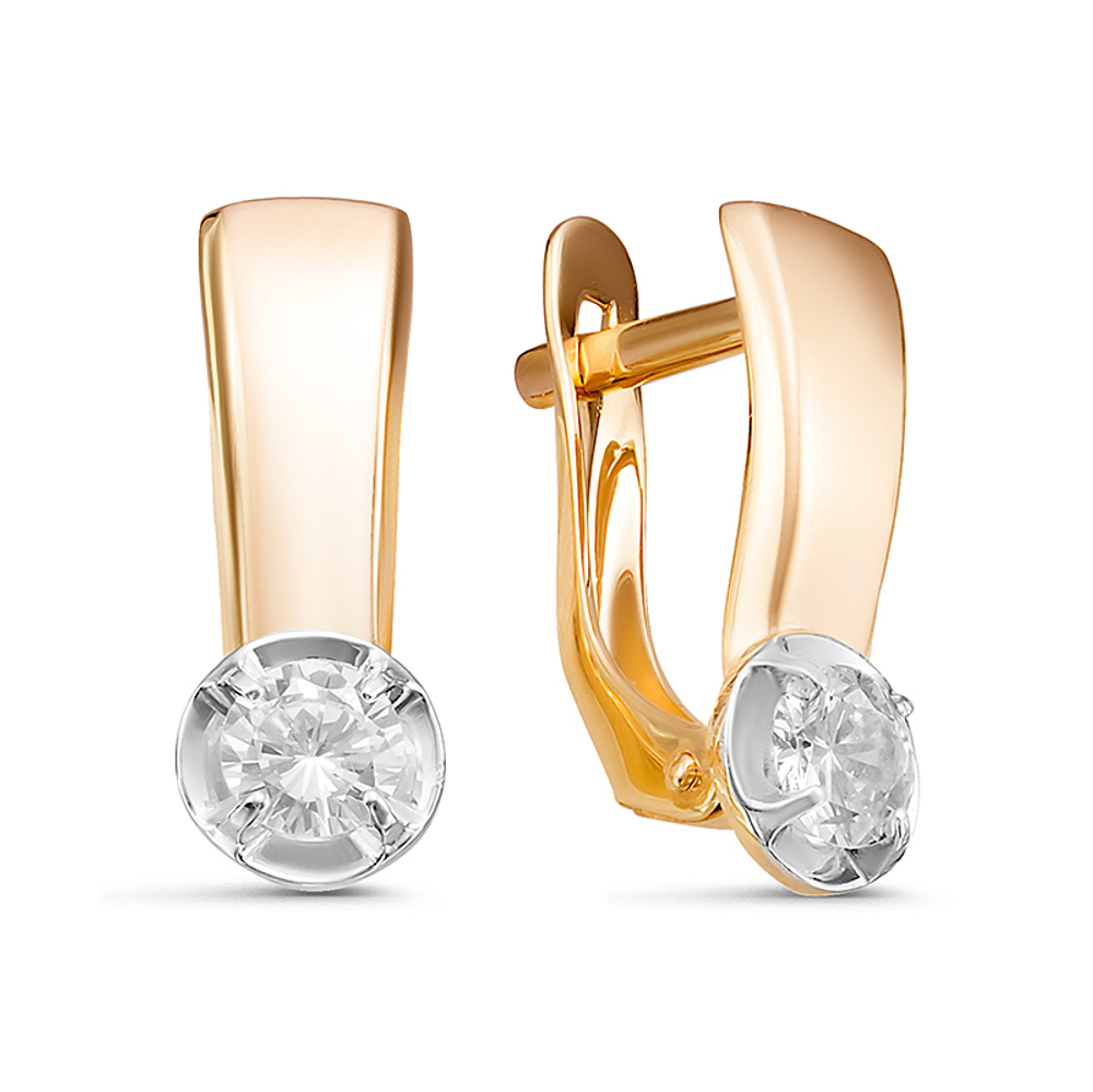 Серьги из золота 585 пробы