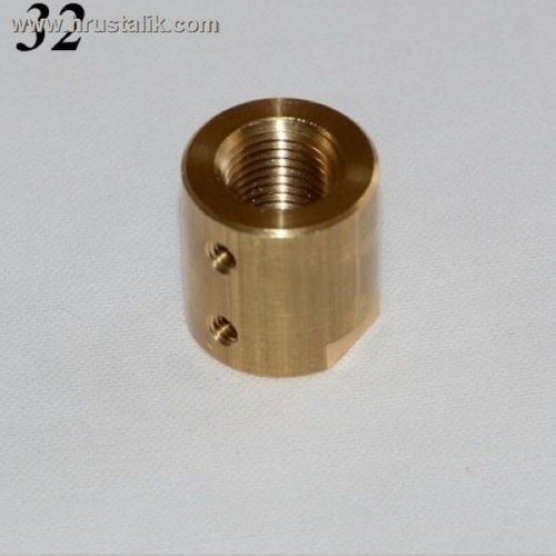 Муфта стопорная. Диам.16мм. Резьба М4. (№32)