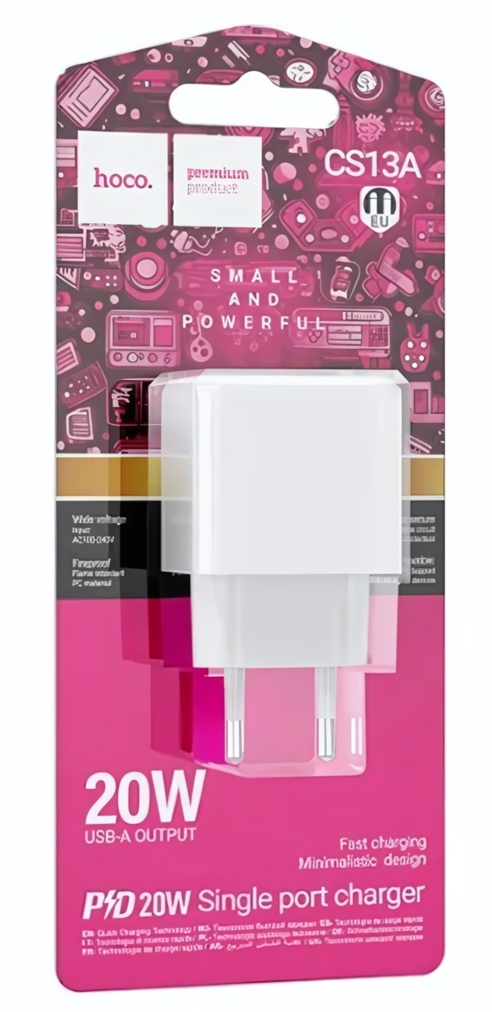 Зарядное устройство HOCO CS13A PD20W Type-C White