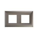 Рамка "Avanti", "Серый жемчуг", 2 поста (4 мод.)