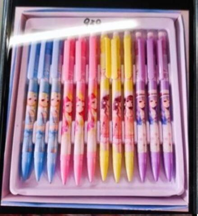 Карандаш механический 0,5 мм, "Девочка Аниме", с ластиком, 4 цвета микс , C-40875
