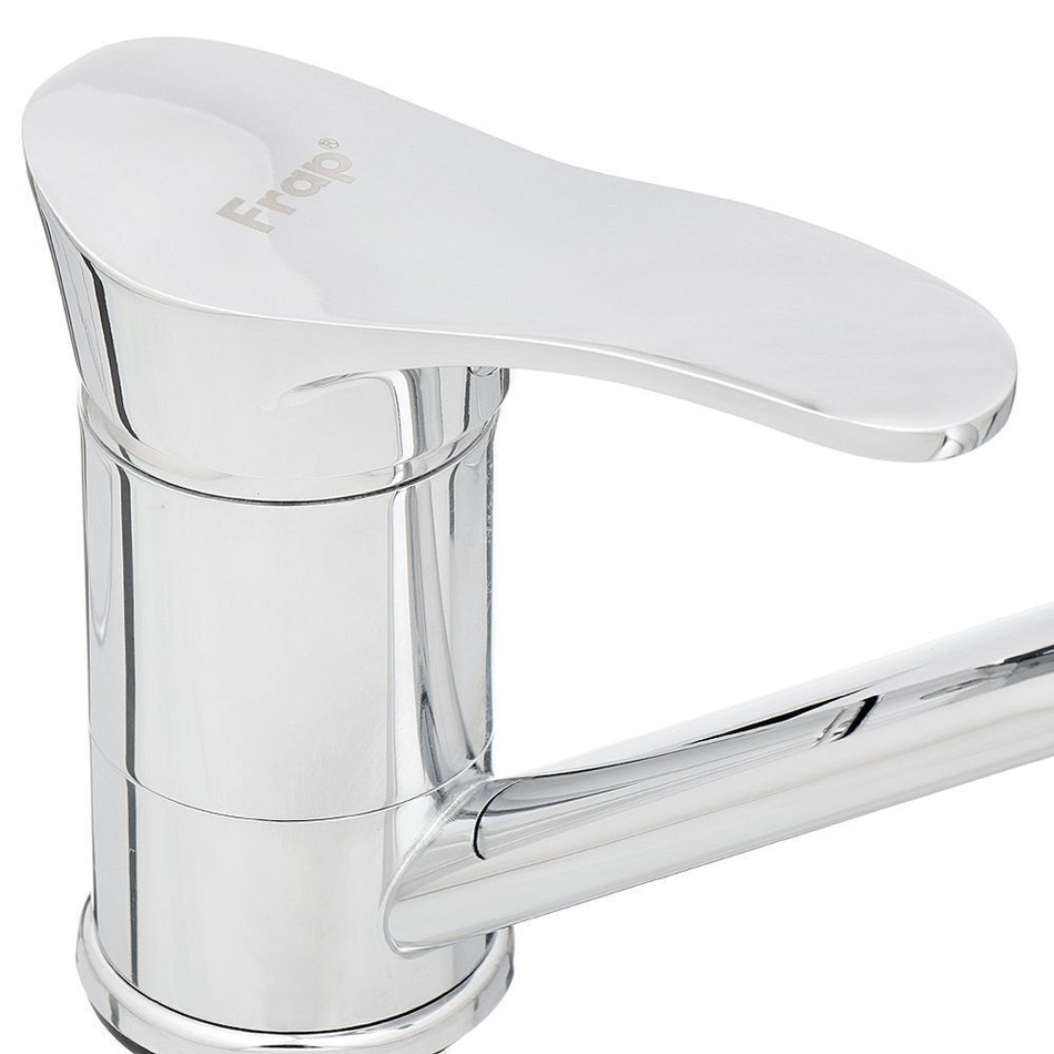 Смеситель для раковины, Frap, корот изл, с картриджем, хром, F4501-2
