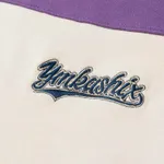 Толстовка YMKASHIX Four Stripes Фиолетовый/Бежевый/Серый/Синий