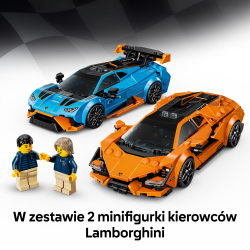 LEGO Speed Champions - Lamborghini Revuelto и Huracán STO 77238