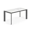 Стол Atta 160 (220) x90 антрацит, керамика