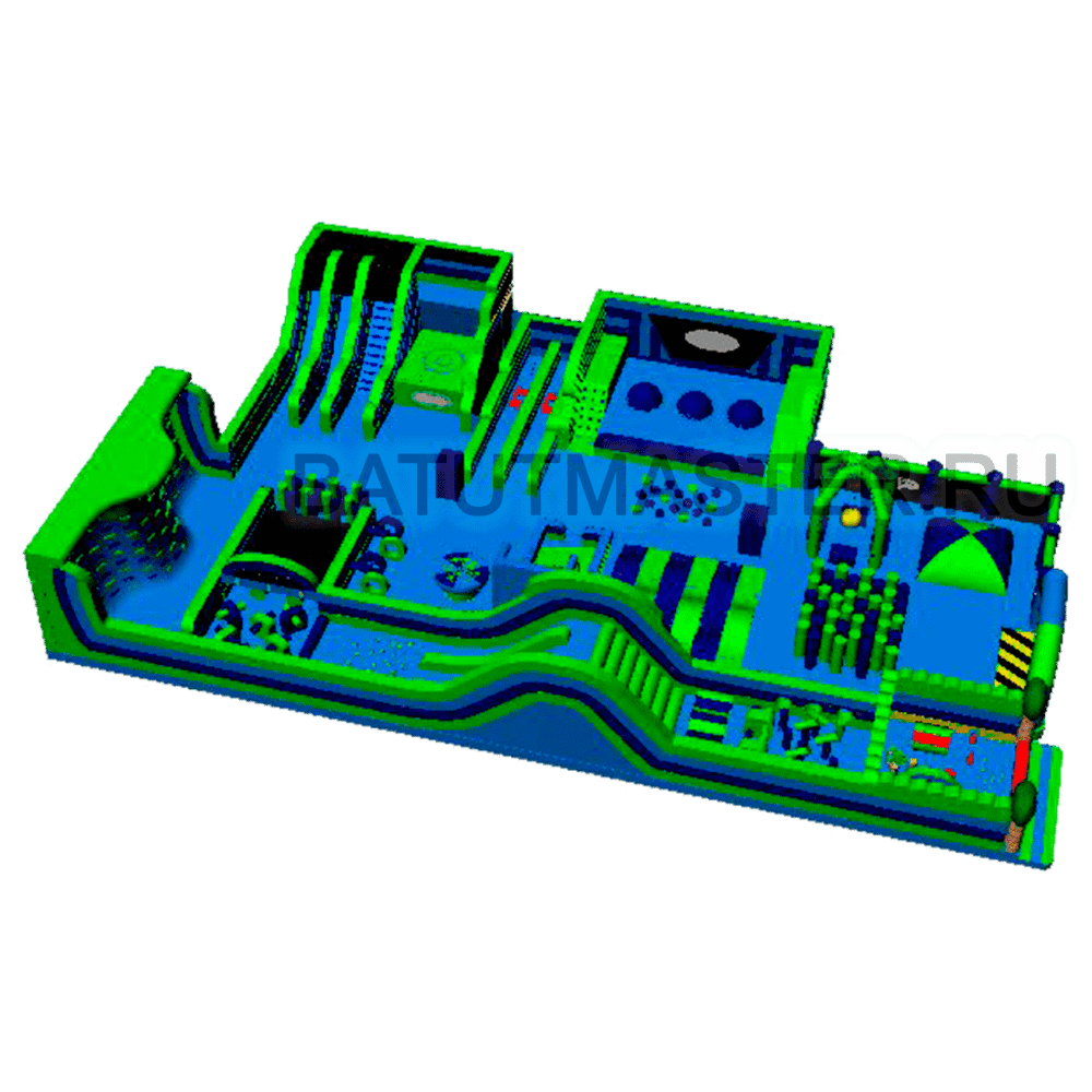 Надувной парк "Спортивный мегалэнд"