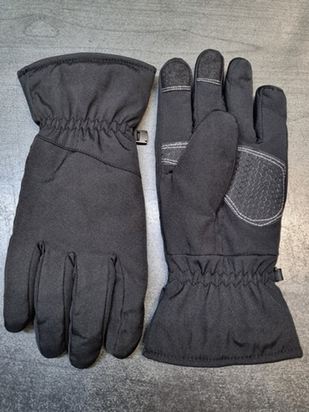 Перчатки Softshell Gloves ЧЕРНЫЕ