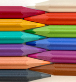 Карандаши цветные с ароматом розы Fine Line Special 12 цветов