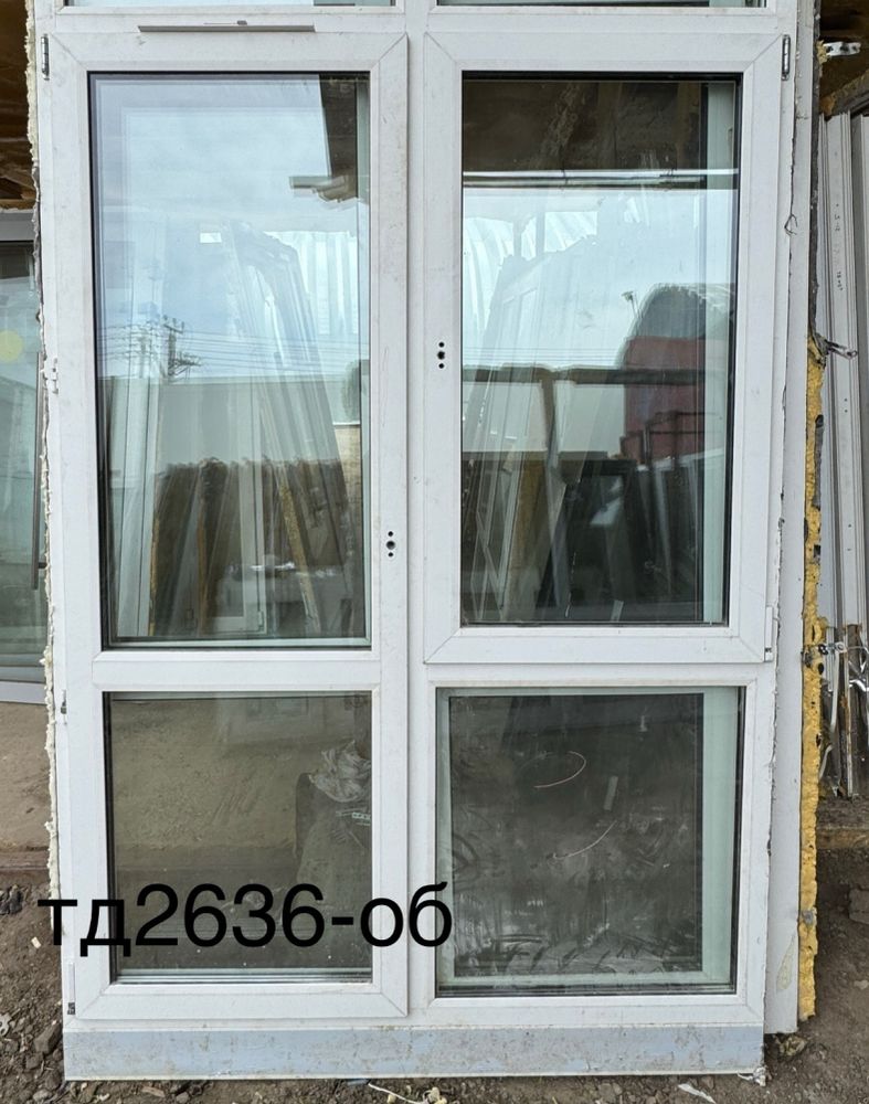 Дверь Пластиковая Б/У 214(в) х 153(ш) Балконная