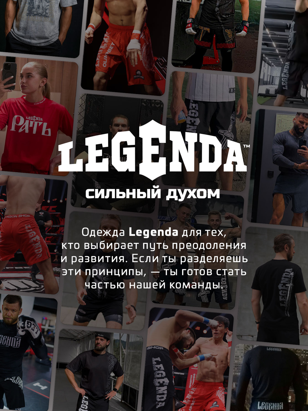 Компрессионные штаны мужские черные LEGENDA Варяг