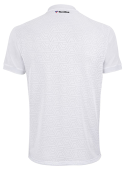 Теннисное поло Tecnifibre Team Mesh Polo - white