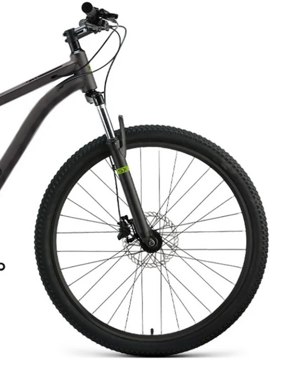 Велосипед 29" FORWARD APACHE SX, рама 19" тёмно-серый/чёрный 2026