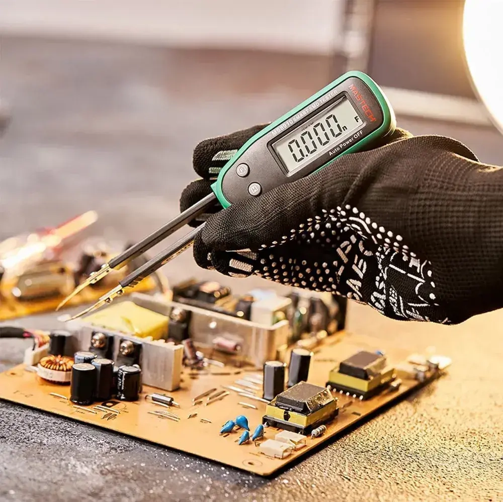 Мультиметр MS8910 оригинал MASTECH измеритель емкости резисторов диодов SMD автомат