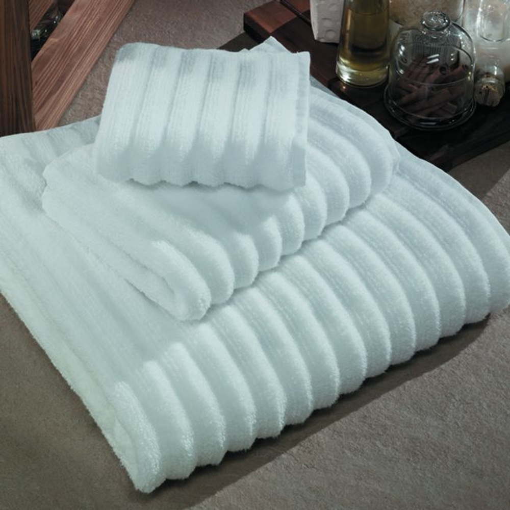 Полотенце 70х140 Hamam Suite Stripe белое