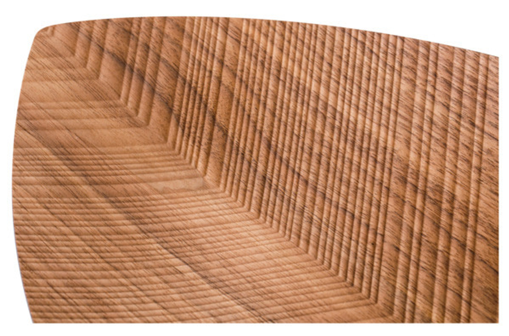 Поднос сервировочный 44.5х25см Legnoart Leaf орех