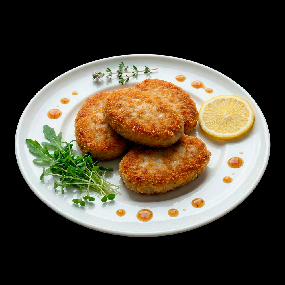 КОТЛЕТА КУРИНАЯ В СУХАРЯХ