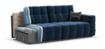 Диван Босс ХО Велюр Монолит синий
