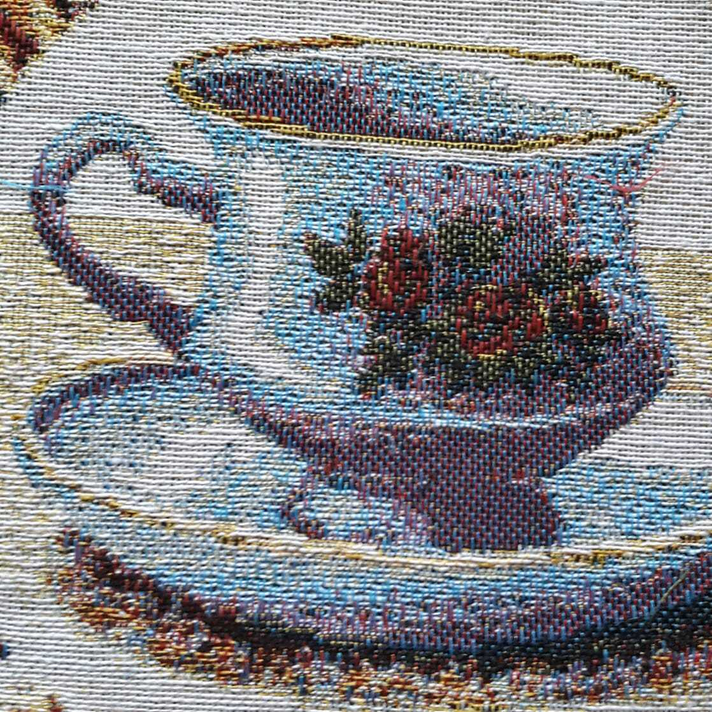 Набор декоративных сервировочных салфеток (d 20) Чайная - 6 шт.