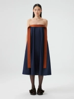 Платье из денима OLA OLA