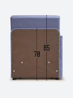 Кресло-кровать "Миник" с правым подлокотником, под правую руку