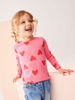 Лонгслив для девочки Next 168-504, Ярко-розовый