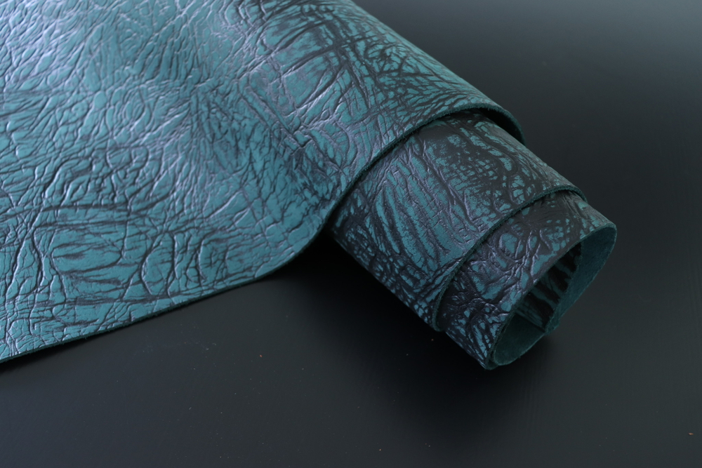 1,8-2,2 Юфть зеленый мох лофт тигина