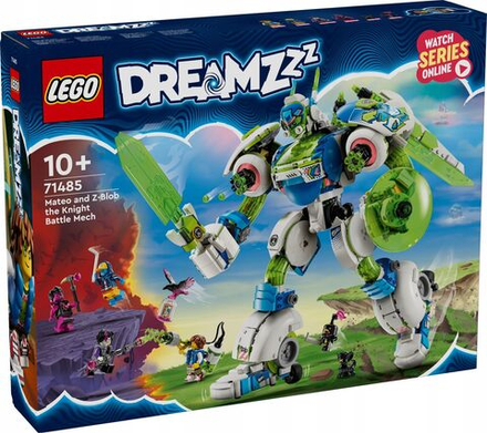 Конструктор LEGO DREAMZzz - Механический рыцарь Матео и Z-Blob - Лего 71485