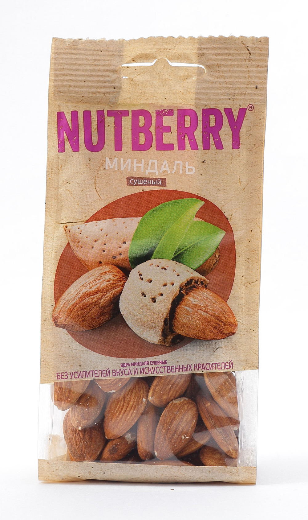 NUTBERRY Миндаль сушеный 100 г