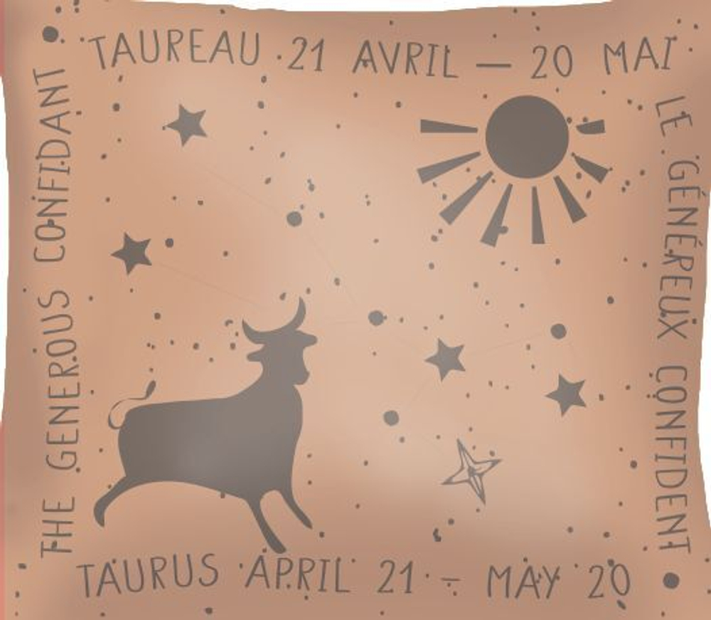 Мыло TAURUS Мыло знак зодиака Телец Mas du Roseau 40 мл Оранжевый